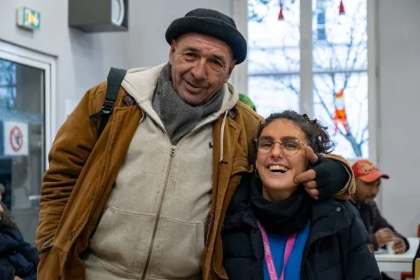 Accueil de jour de l'Espace Solidarité Insertion Chez MOnsieur Vincent, de l'association Aux Captifs la Libération